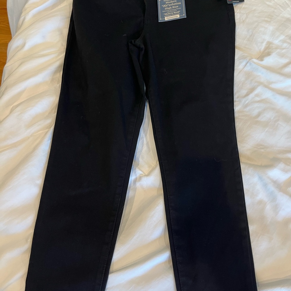 Democracy Women's Dark Black Skinny Jeans